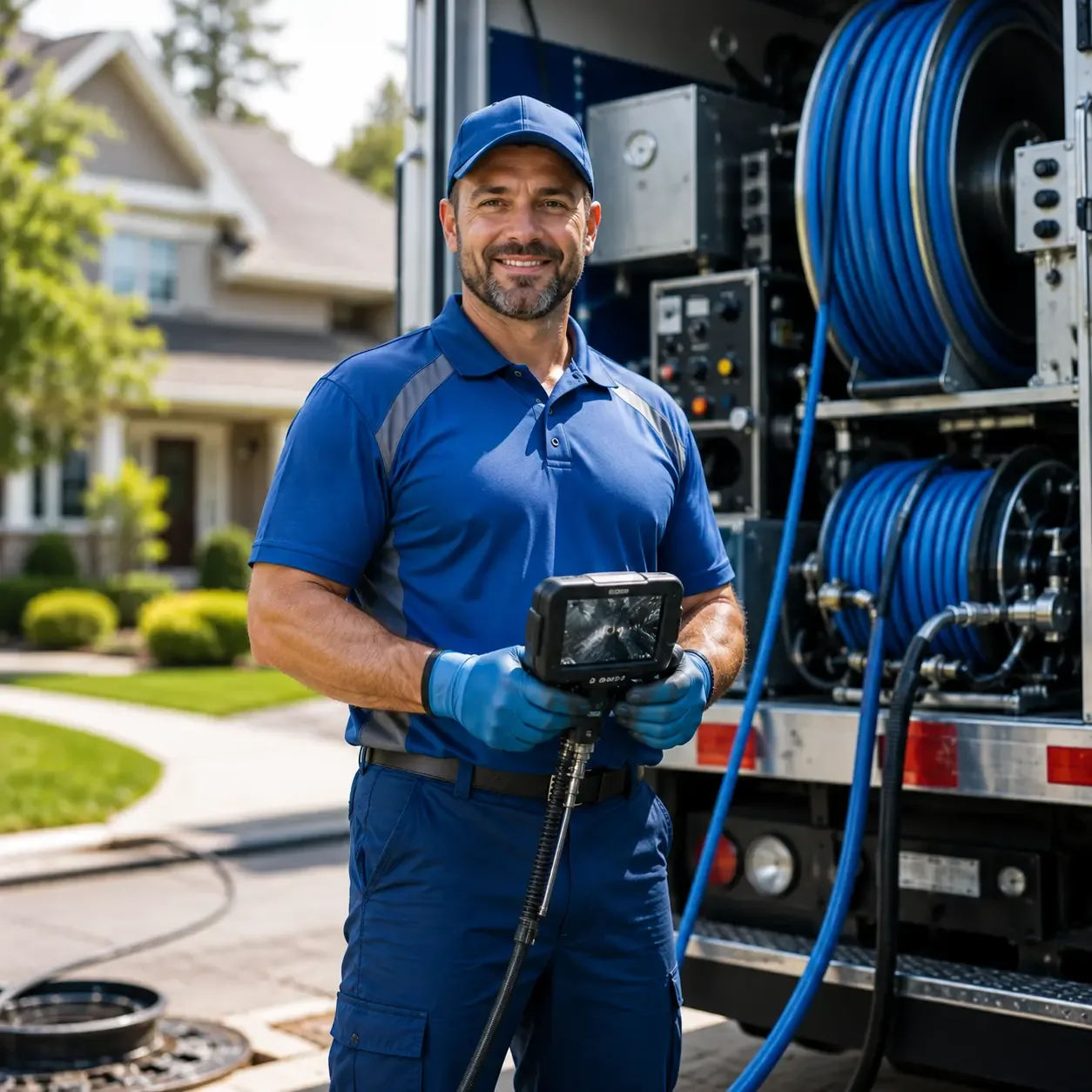 Local outdoor drain cleaning specialists in Lebec, CA